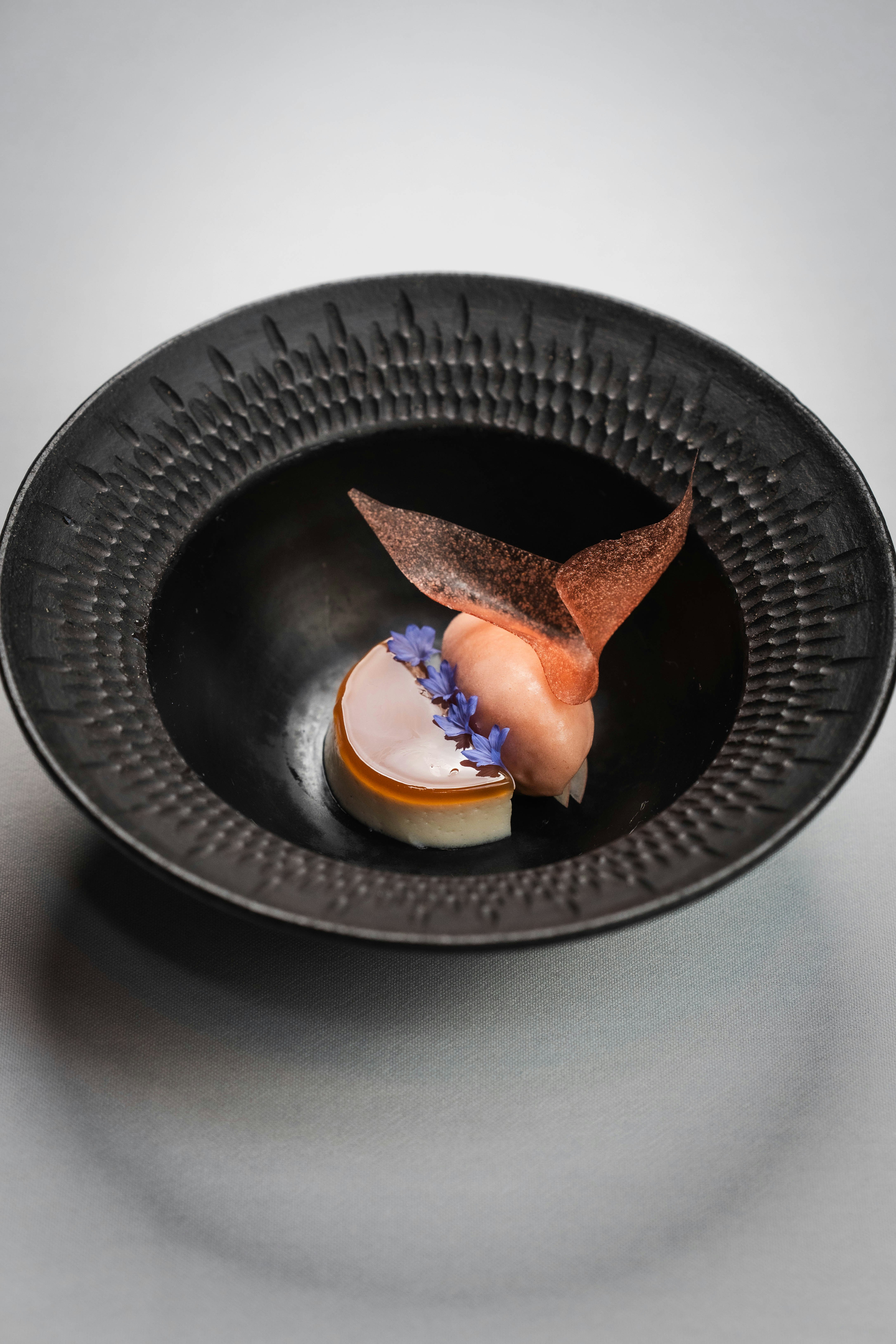 Plated dish